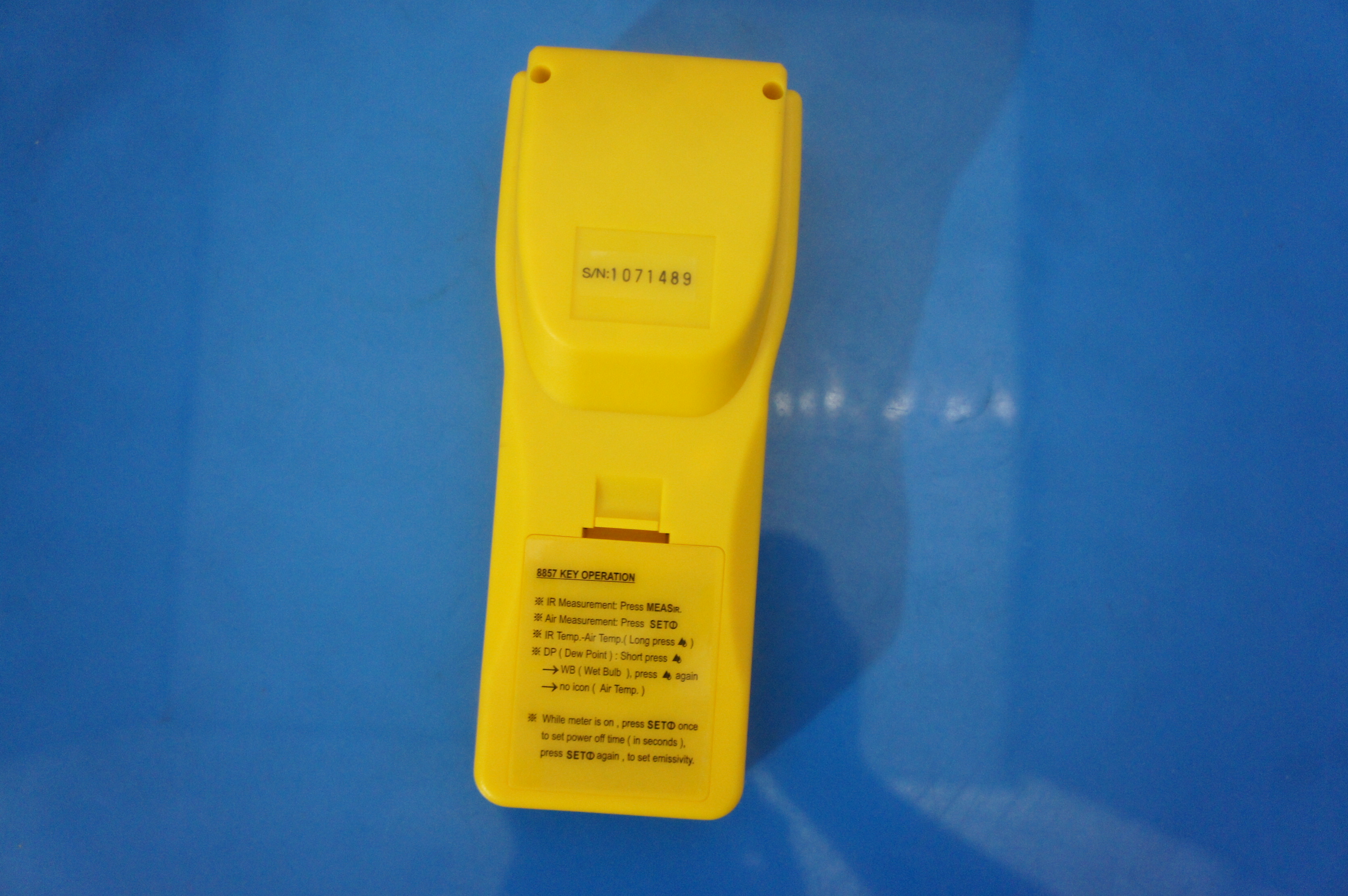 AZ-8857 Infrared Thermometer w - Industrial Laser Measurement avaliação e preço