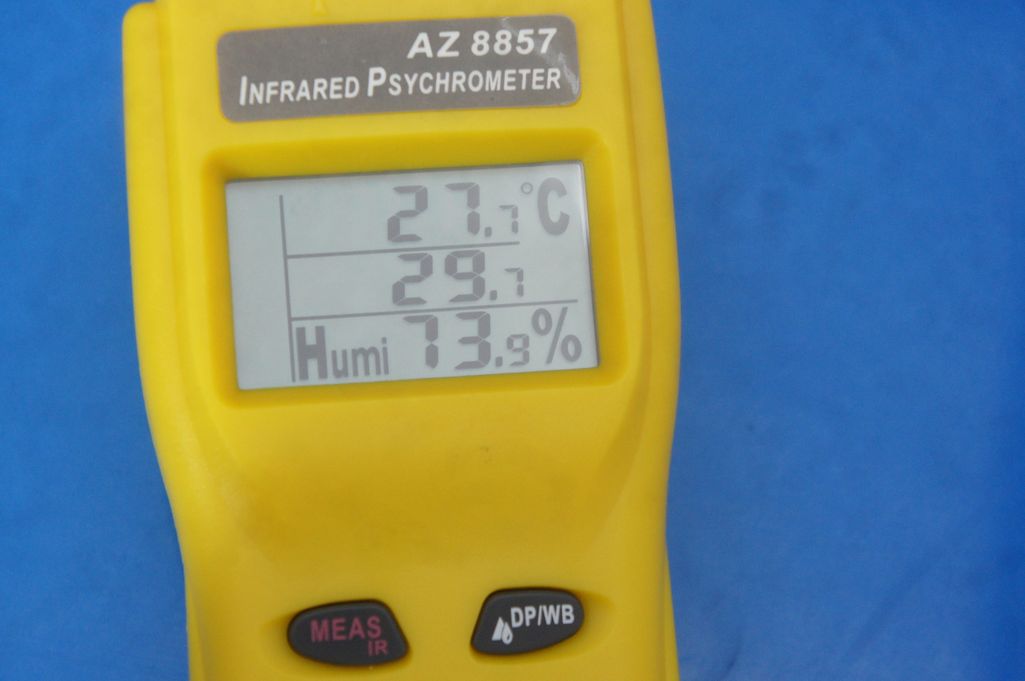 AZ-8857 Infrared Thermometer w - Industrial Laser Measurement avaliação e preço