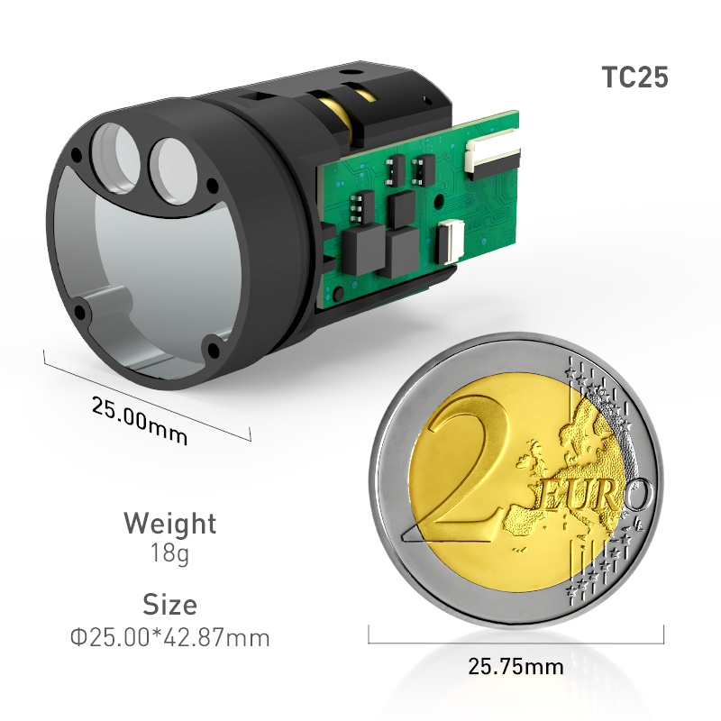 Light Weight 1000m Night Visio - Industrial Laser Distance Measuring Device avaliação e preço